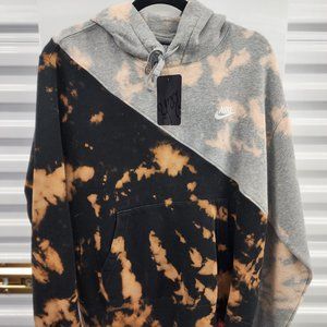 Custom Nike Bleached Dyed Hoodie